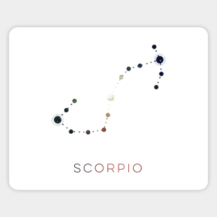 SCORPIO STAR CONSTELLATION ZODIAC SIGN Magnet